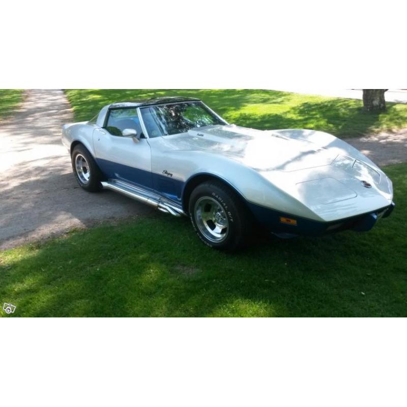 Corvette Stingray -1975 190 000:-