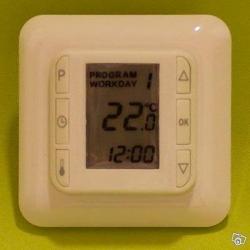 Elektrisk golvvärme med digital termostat